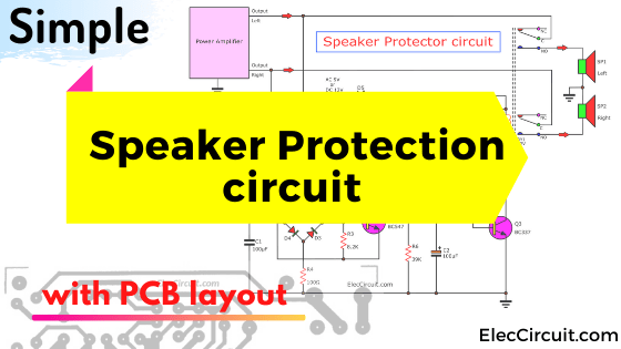 The speaker protection circuit