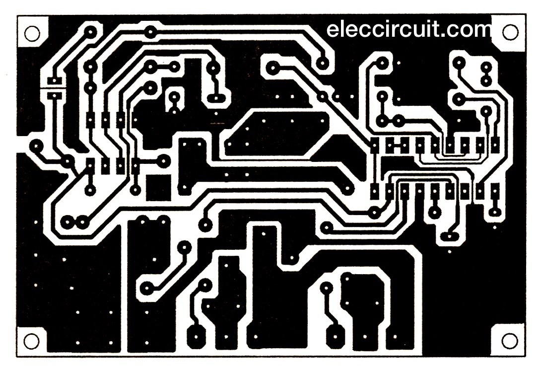 Mosfet Inverter Circuit Board - Pcb Layout Of 200 Watts Inverter - Mosfet Inverter Circuit Board