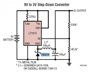 9v-to-3v-step-down-converter-by-lt1073