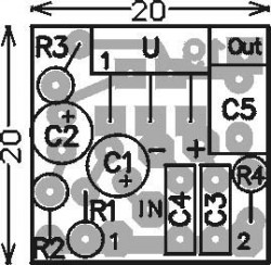 TDA2050 amplifier stereo 35W-75W