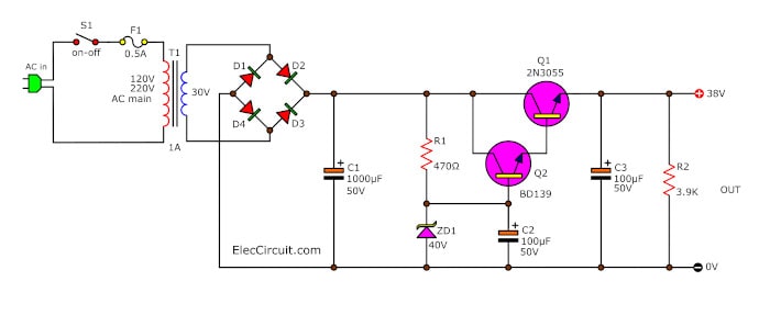 38v-regulated-dc-power-supply