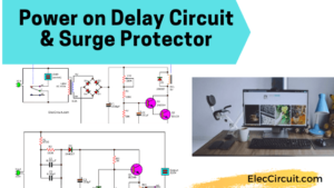 Power on delay circuit and Surge protector