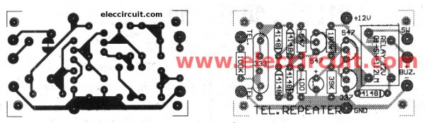 telephone-repeater-circuits-pcb-layout