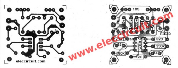 pcb-of-loud-ringer-for-phone-using-ka2411