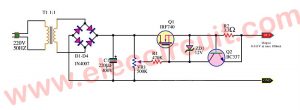 The Variable High Voltage Power Supply 0-300V