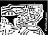 pcb of bass guitar super bridge amplifier 200 watt