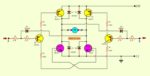 2 channel DC motor driver circuit on a saving model