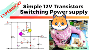 12V transistor switching power supply
