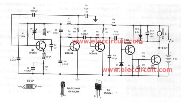 receiver-of-small-rf-universal-remote-controls