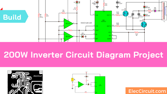 Build 200w Inverter Circuit Diagram