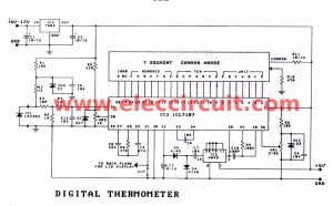 Smoke detector circuitDigital temperature meter using LM335 or LM135