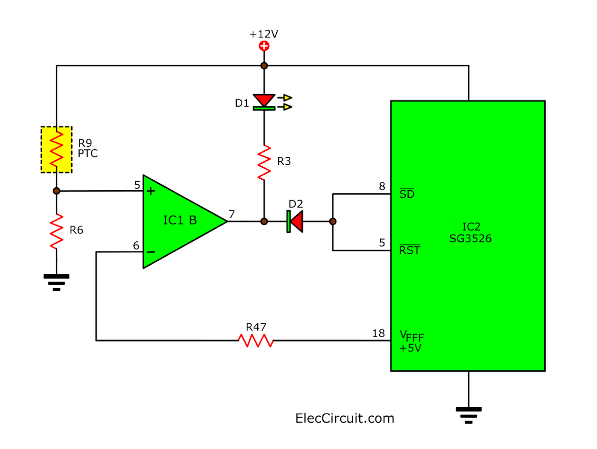 Protection of 200W inverter circuit