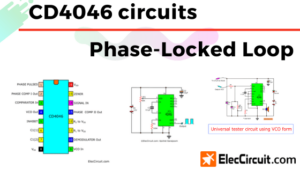 CD4046 circuits datasheet (phase-locked loop)