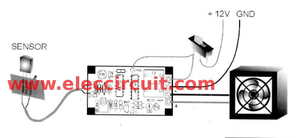 Automatic Fan Controller for Heatsink