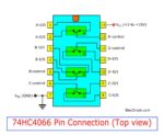 74HC4066 Pinout connection