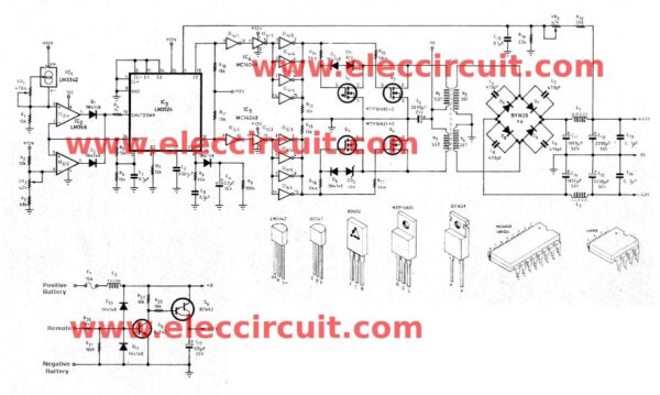 DC to DC converter 12V to 40V using LM3524