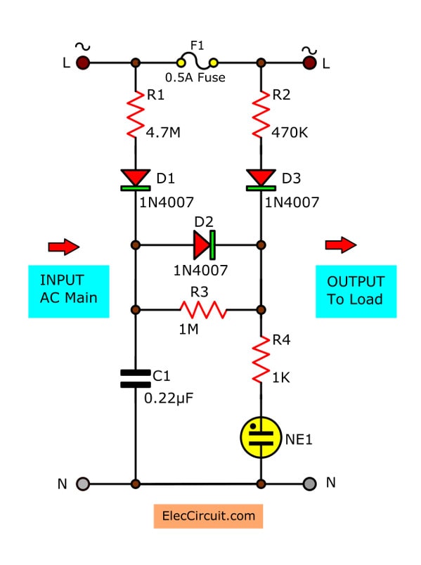 blown fuse indicator light flashing