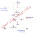 Alarm light circuit for battery charger