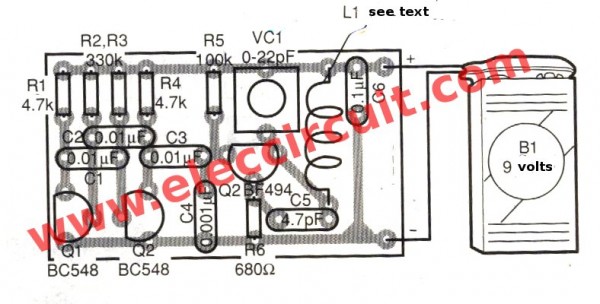 component-layout-of-tv-test-pattern-generator-with-wireless-model