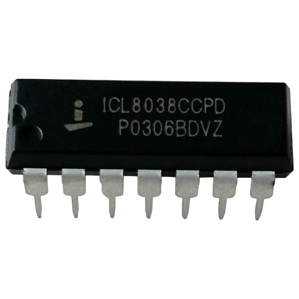 ICL8038 Signal Generator ICL8038CCPD INTERSIL IC OSCILL GEN/VOLT CONTROL 14 DIP 