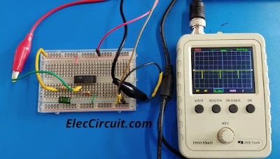 Test VCO circuit using 74HC14 schmitt trigger