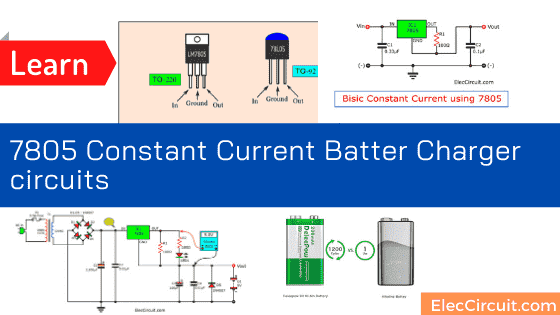 Simple 5V Power Supply Circuit Using LM7805 Regulator IC