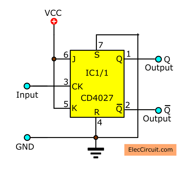 Digital Electronics Projects using FlipFlop Switch Circuit