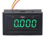 DC 0-30V 3 Wire Green LED Display Digital Voltage Voltmeter Panel