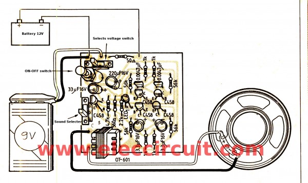 components layout and wiring