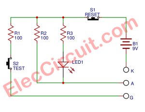 Perfect SCR tester circuit