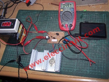 12V to 5V converter for GPS testing