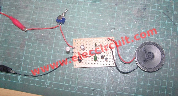 solder components on perforated board and wiring