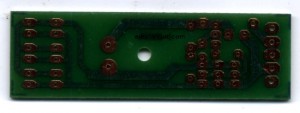 Real PCB of high power 6 led flashlight for aa battery