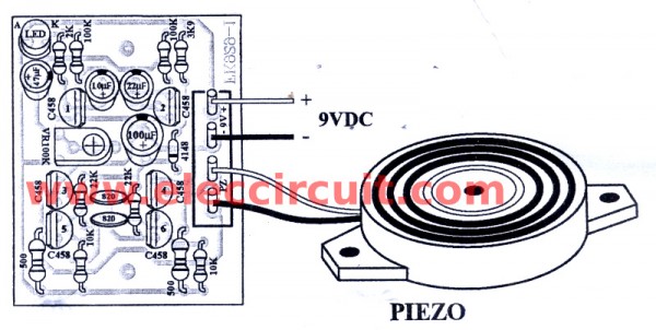 the components layout and wiring