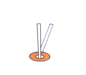 01-You should bend slightly device's leg