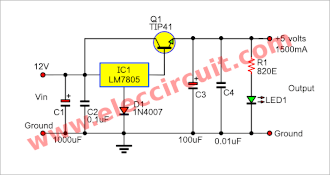 5V 1500mA DC converter regulator