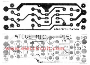 the copper layout and component layout