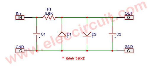 Cheapest video signal cleaner circuit