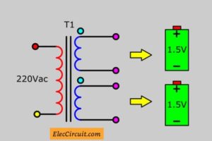 transformer polarity look like battery