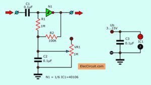 Automatic duty factor controlled circuit