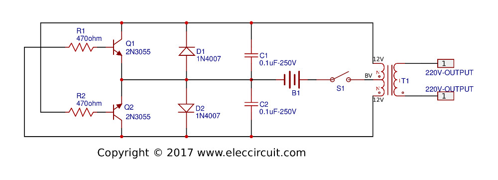 Electric fish shocker circuit