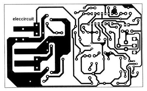 the-pcb-layout-of-20A 12V,24V DC motor controller