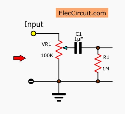 Variable resistors that connect as the divider-circuit