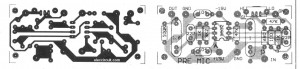 PCB-layout-of-unbalance-low-noise-pre-microphone-amplifiers