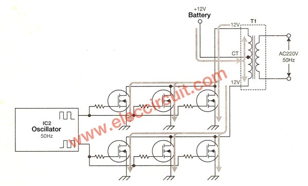 500W power inverter circuit using SG3526-IRFP540 of Increased-wattages-with-increasing-current-in-the-circuit