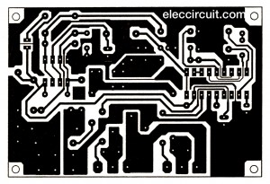 PCB layout of 200 watts inverter