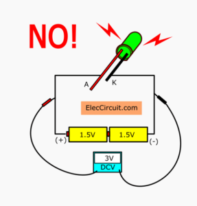 LED does not like high voltage