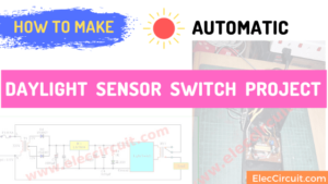 automatic daylight sensor switch Project
