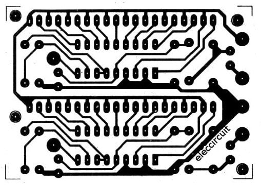 Peak Hold VU meter circuit- ElecCircuit.com