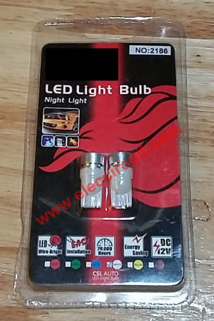 12V LED light bulb for Car
